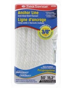 SeaSense Solid Braid Multi-Filament Polypropylene Anchor Line #50013056