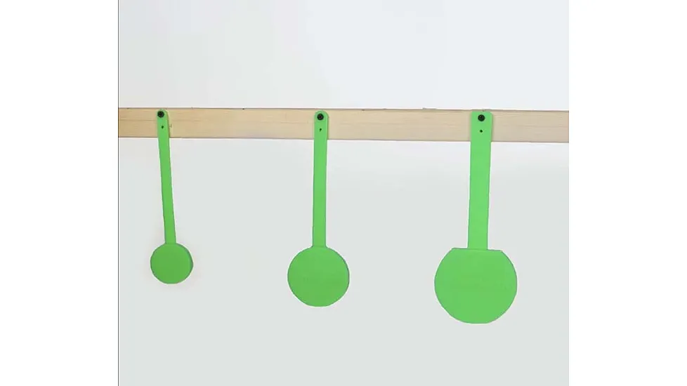 Throom HANGTUFF Mini Target Set Round Targets #11052-0103 Throom HANGTUFF Mini Target Set, 2"/3"/4" Round Targets #11052-0103
