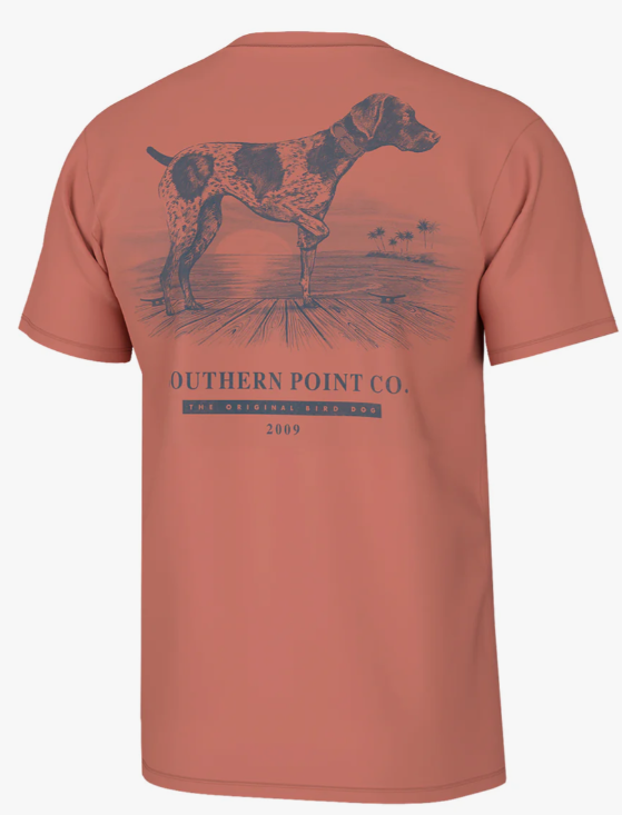 BURNT SIENNA Southern Point Men's Beachin Greyton SS Tee #ST807