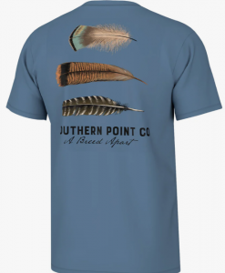 Southern Point Youth Turkey Feather Trio SS Tee #YST838