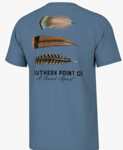 Southern Point Men's Turkey Feather Trio SS Tee #ST838