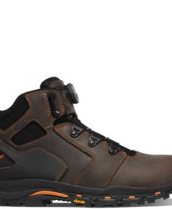 Danner Men's Vicious BOA 4.5" Brown/Orange Composite Toe (NMT) #13800
