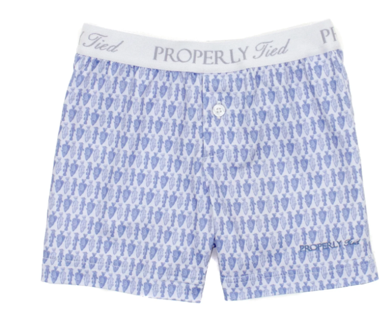 FISHERMAN'S PARADISE Properly Tied Boys Inlet Boxer - Fisherman's Paradise #LDL0003-FMP
