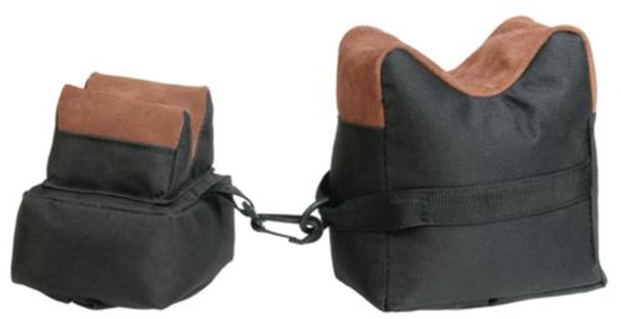 Outdoor Connection Two-Piece Bench Bags Fabric And Leather Black Filled #BRB2F-28213 Outdoor Connection Two-Piece Bench Bags Fabric And Leather Black Filled #BRB2F-28213