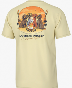 Southern Point Youth Bird Dog Bonfire SS Tee #YST821