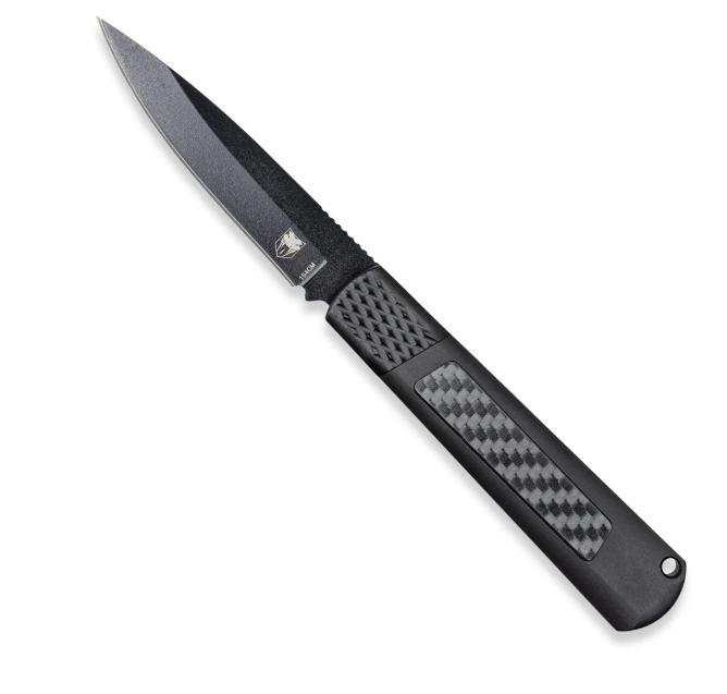 CTGBHRCF154 CobraTec Gideon Hidden Release Black W/Carbon Fiber #CTGBHRCF154