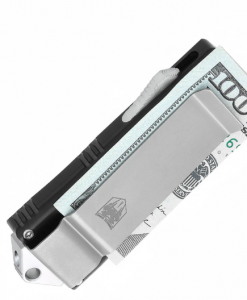 CobraTec OTF Money Clip - Black #BLKOTFMCDNS