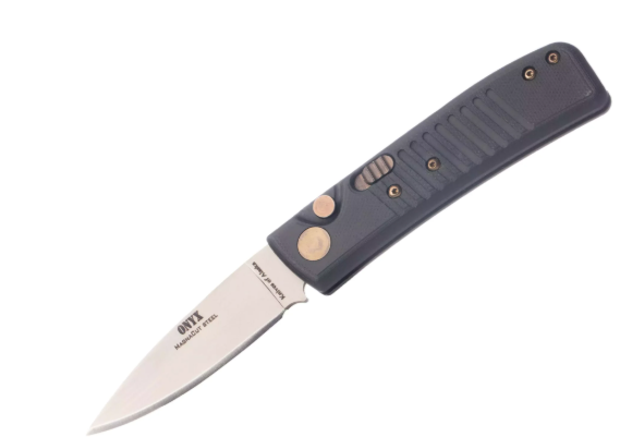 Knives of Alaska Onyx Auto MagnaCut - Black #00954FG Knives of Alaska Onyx Auto MagnaCut - Black #00954FG