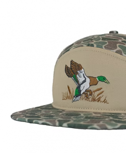 Roost 7 Panel 3D Puff Full Color Duck Logo Hat #R-RH-R-88