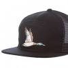Roost Black 7 Panel Duck Hat #R-RH-R-35