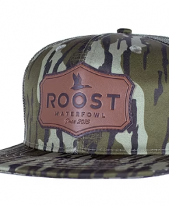 Roost Bottomland Leather Shield Patch Hat