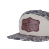 Roost Camo 7 Panel Shield Leather Patch Hat #RH-R-134