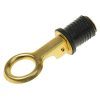 Shoreline Marine Brass Drain Plug Snap 1.25in - Brass #SL54843