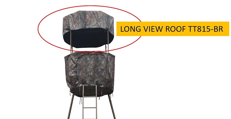 Trophy Treestands Long View / Judge - Roof Kit #TT815-BR Trophy Treestands Long View / Judge - Roof Kit #TT815-BR