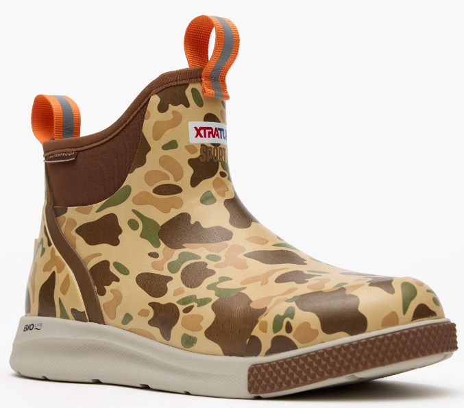Xtratuf Men's 6 In. Ankle Deck Boot - Duck Camo #XADSMDCM Xtratuf Men's 6 In. Ankle Deck Boot - Duck Camo #XADSMDCM