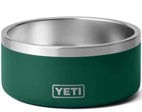 BLACK FOREST GREEN Yeti Boomer 8 Dog Bowl